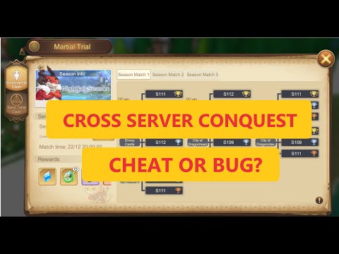 DRACONIA SAGA - CROSS SERVER FLAG (BUG OR CHEAT ?)