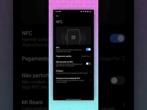 NFC NÃO APARECE NO XIAOMI #Xiaomi #NFC #Android