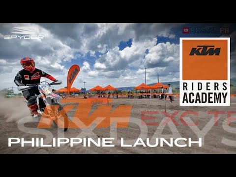 Dual Launch of  KTM RIDERS ACADEMY and the KTM EXC SIXDAYS Enduro Motorcycles at Alviera PORAC