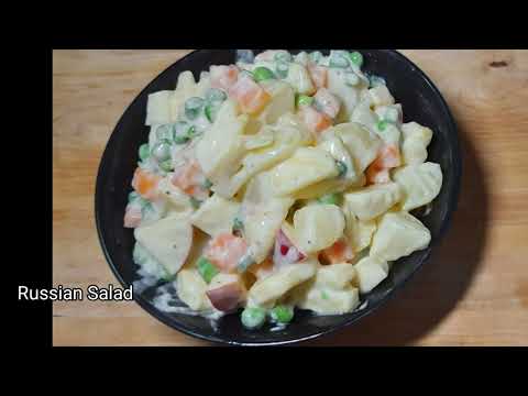 Russian Salad Recipe | Best Healthy Testy Salad | Authentic Russian Salad