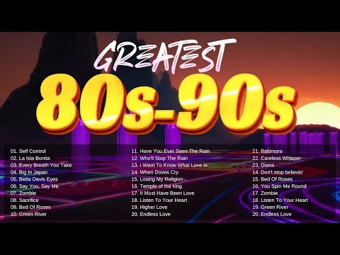 Nonstop 80s Greatest Hits - Best Oldies Songs Of 1980s - Greatest 80s Music Hits - Back To The 80's