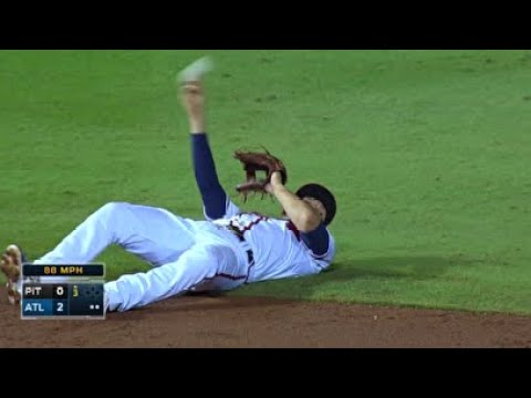 【MLB】引退した名手シモンズの好プレー集(1/4・ブレーブス時代)