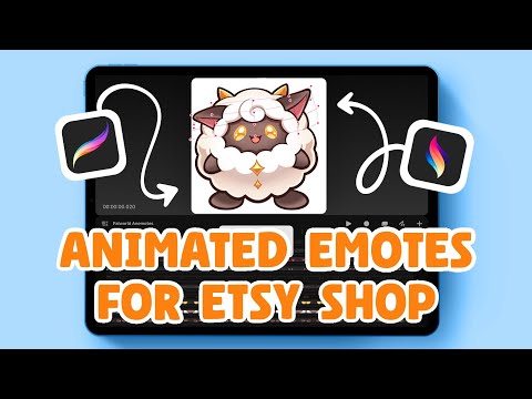 Making P2U ANIMATED EMOTES for ETSY Shop | Palworld