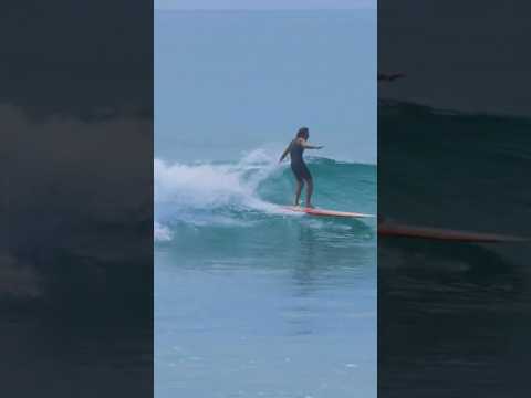 Tommy Witt on his Pig Surfboard