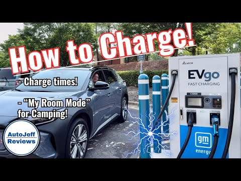 How to Charge 2024 Subaru Solterra + RAV4 Prime + Toyota bZ4X & "My Room Mode" for Overnight Camping