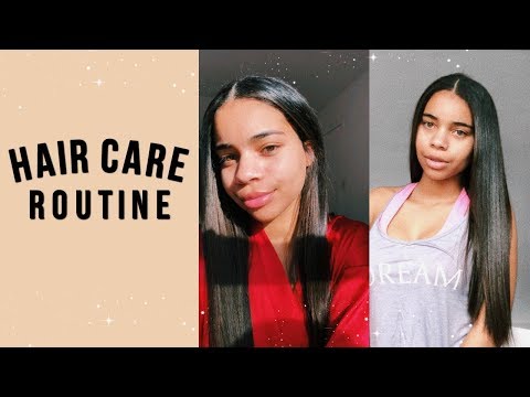 my hair routine + japanese hair straightening info