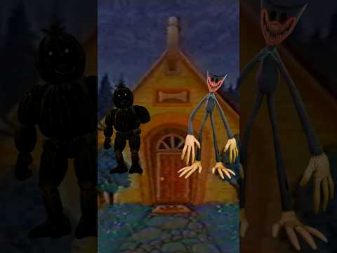 NIGHTMARE HUGGY WUGGY vs ALL FNaF 3 CHARACTERS!!! #shorts