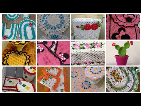 Impresionantes y hermosas ideas de patrones de crochet hechos a mano para decoraciones del hogar