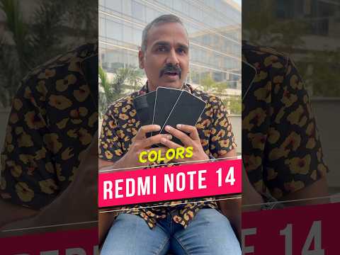 Redmi Note 14 colors, which is your favourite ? #redminote14series #RedmiNote14 #Redmi