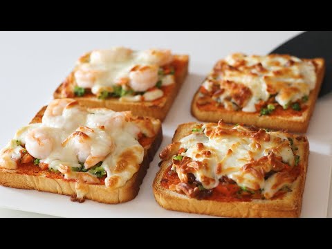 Incredibly quick breakfast ready in minutes!  2 easy pizza recipes