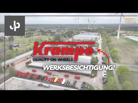 Krampe Werksbesichtigung! So baut Krampe eure Mulden! 💪🏼 || JP Agrar