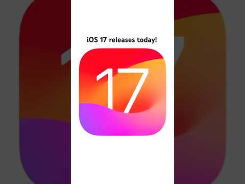 The new iPhone iOS 17 update is officially here! #ios17 #ios17features