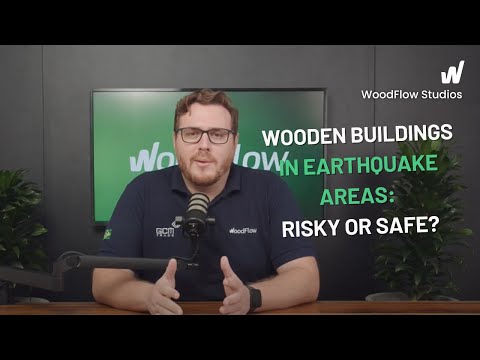 Why wood is a top choice for buildings in earthquake-prone areas? #WoodFlowStudios