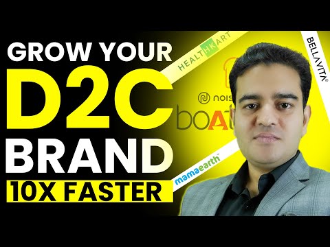 Ecommerce | Grow Your D2C Brand 10X Faster | Sales Growth Strategy | #d2cmarketing #d2cbrands