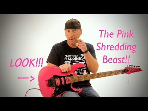 Ibanez Steve Vai Signature JEM Junior.... SUPER PINK!!