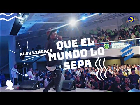 Alex Linares - Que el Mundo lo Sepa (Concierto en Vivo) Bolivia 🇧🇴 2023