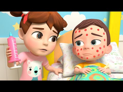 Baby Sick Song | Pretend Play | Newborn Baby Songs & Nursery Rhymes