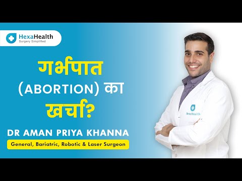 How much does Abortion cost in India? || HexaHealth expert Dr. Aman Priya Khanna