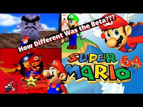 Beta Super Mario 64: Obscure and Cool Differences