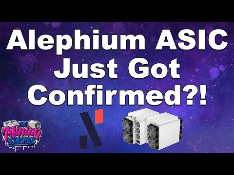 Alephium Bitmain ASIC Miner Confirmed ?! Let's Talk About What Has Happened and What To Expect