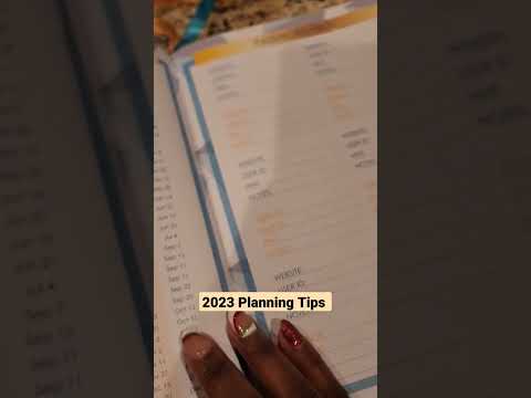 2023 Planning Tip for Moms #planwithme #2023planner Arrivista Planner