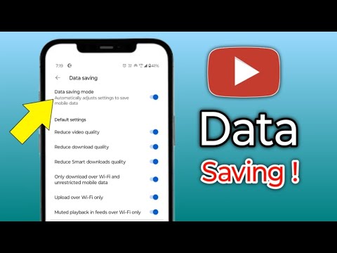 How To Enable Data Saver in YouTube || Data Saver | Music Tech | 2024