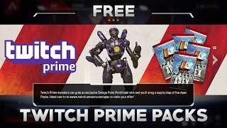 How To Get Apex Legends Twitch Prime Packs For Free!