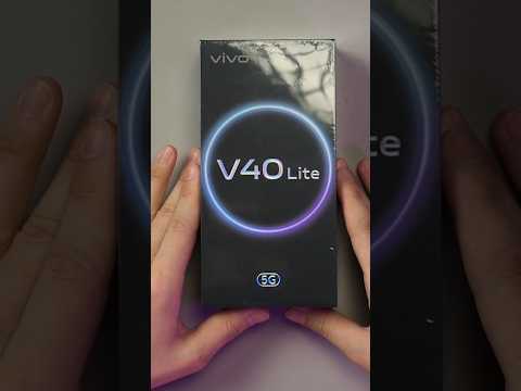 ASMR unboxing - Vivo V40 Lite (Silver)