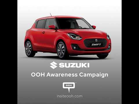 Suzuki Exposes the All-New Swift on Dubai's Out-Of-Home Billboards