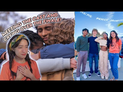 I met the Percy Jackson cast!? (episode 7 & 8 reaction!)