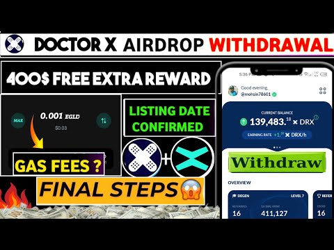 Doctor X withdraw token । Doctor X Convert ratio। Doctor X TGE Update । Doctor x price prediction