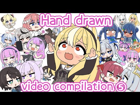 2022 Summary Hand drawn video compilation⑤【Hololive AnimatedClip/Eng sub】