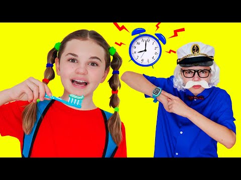 Put On Your Shoes Song | Pretend Play Morning Routine Brush Teeth | Nursery Rhymes & Kids Songs