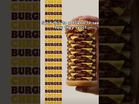 Bun Burger Cheese #burger #burgerking #capcut #viral #fun