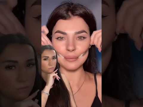 The contour hack is must see 😍 Would you try this ?  | Makeup | #beauty #viral #shorts