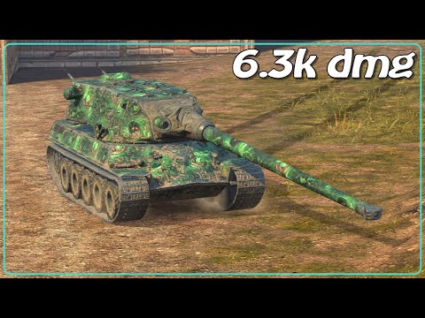 Lorraine 50 t • 4 frags • 6.3k dmg • WoT Blitz