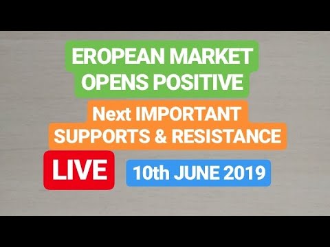 #Niftybank & #NIFTY LIVE Analysis |10th JUNE'19 | Live After European Market Open