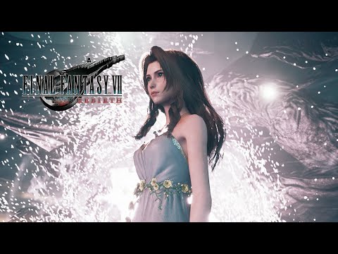 [FF7R]Aerith FFVII Rebirth Gold Saucer Dress Mod Showcase