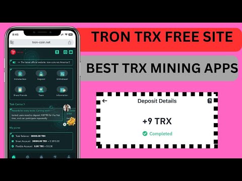 Best trx tron-coin Mining site | daily income website | best trusted earning website site