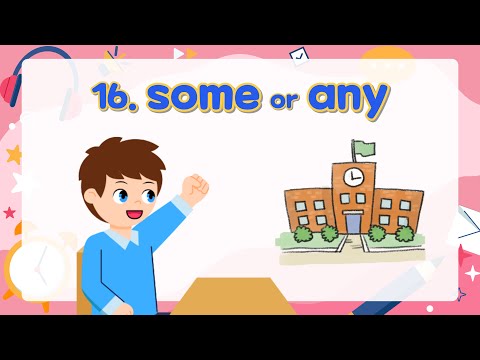 16. Some & Any | How many & How much | Basic English Grammar for Kids |  Grammar Tips