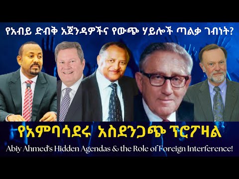 የአብይ ድብቅ አጀንዳዎችና የውጭ ሃይሎች ጣልቃ ገብነት? #TigraiPress #Ethiopia #Tigraywar #Eritrea #USA #HOA #RedSea