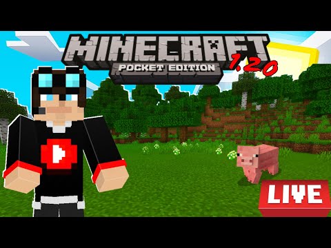 🔴 PRIMEIRA LIVE DO CANAL  MINECRAFT AO VIVO 1.19.63 🔴