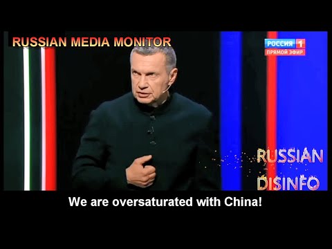 Vladimir Solovyov complains about Russia's reliance on China