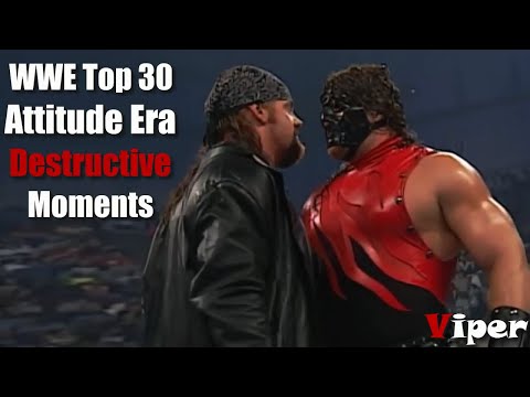 WWE Top 30 Destructive Attitude Era Moments