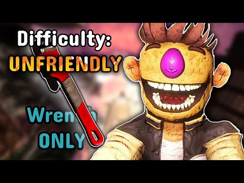 Wrench ONLY, MAX Difficulty My Friendly Neighborhood