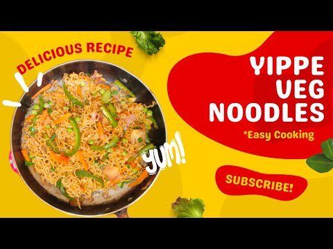 Yippee Noodles Recipe | Yummy Yippee noodles recipe | Instant Maggi Noodles | #cooking #homemade