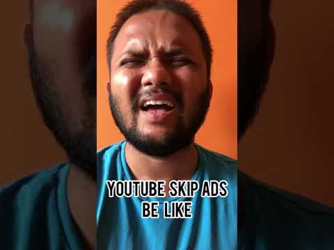 YouTube Skip Ads Be Like | Kannada Comedy | Shravan Narayan #Shorts