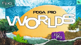 2024 PDGA Pro Worlds | FPO R2F9 | Handley, Mertsch, Blomroos, Saarinen | Jomez Disc Golf