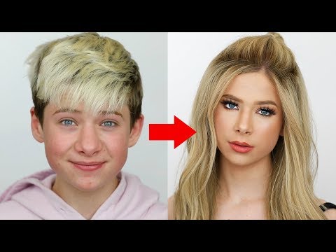 I transformed myself into a WOMAN! EXTREME BOY TO GIRL TRANSFORMATION