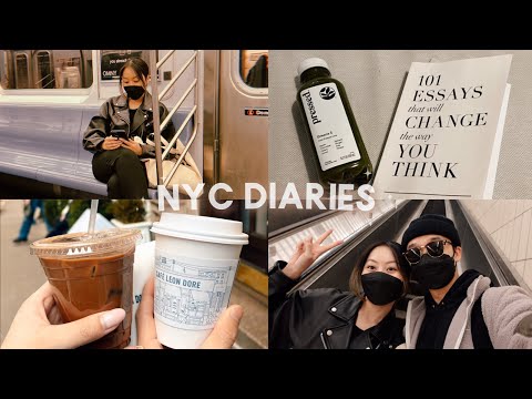 nyc diaries | weekend date, exploring the city, mini haul, what I eat!